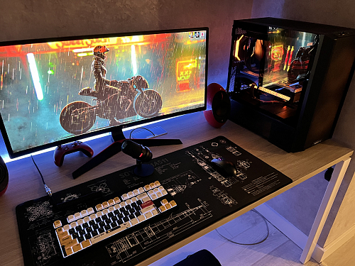 Компьютерный стол SG.209 белый / антрацит фото покупателя 2